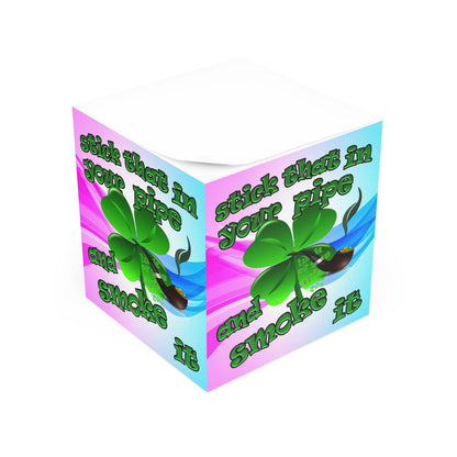 stick that in your pipe and smoke it - note cube (light blue-pink wave)