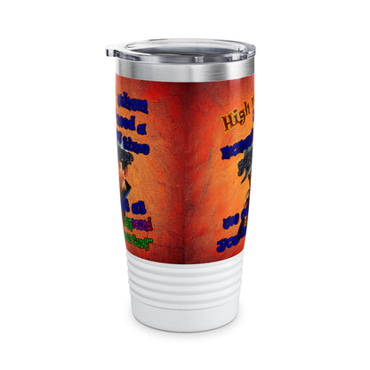 high noon - Ringneck Tumbler, 20oz (burnt orange)