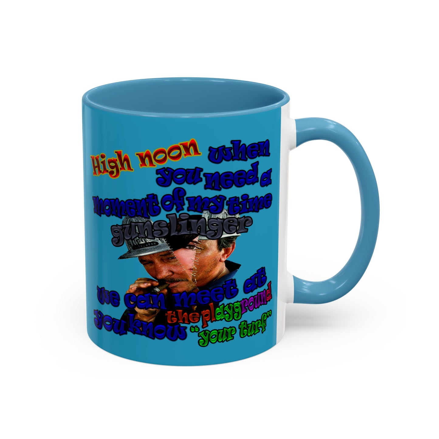 high noon - Accent Mug (turquoise)