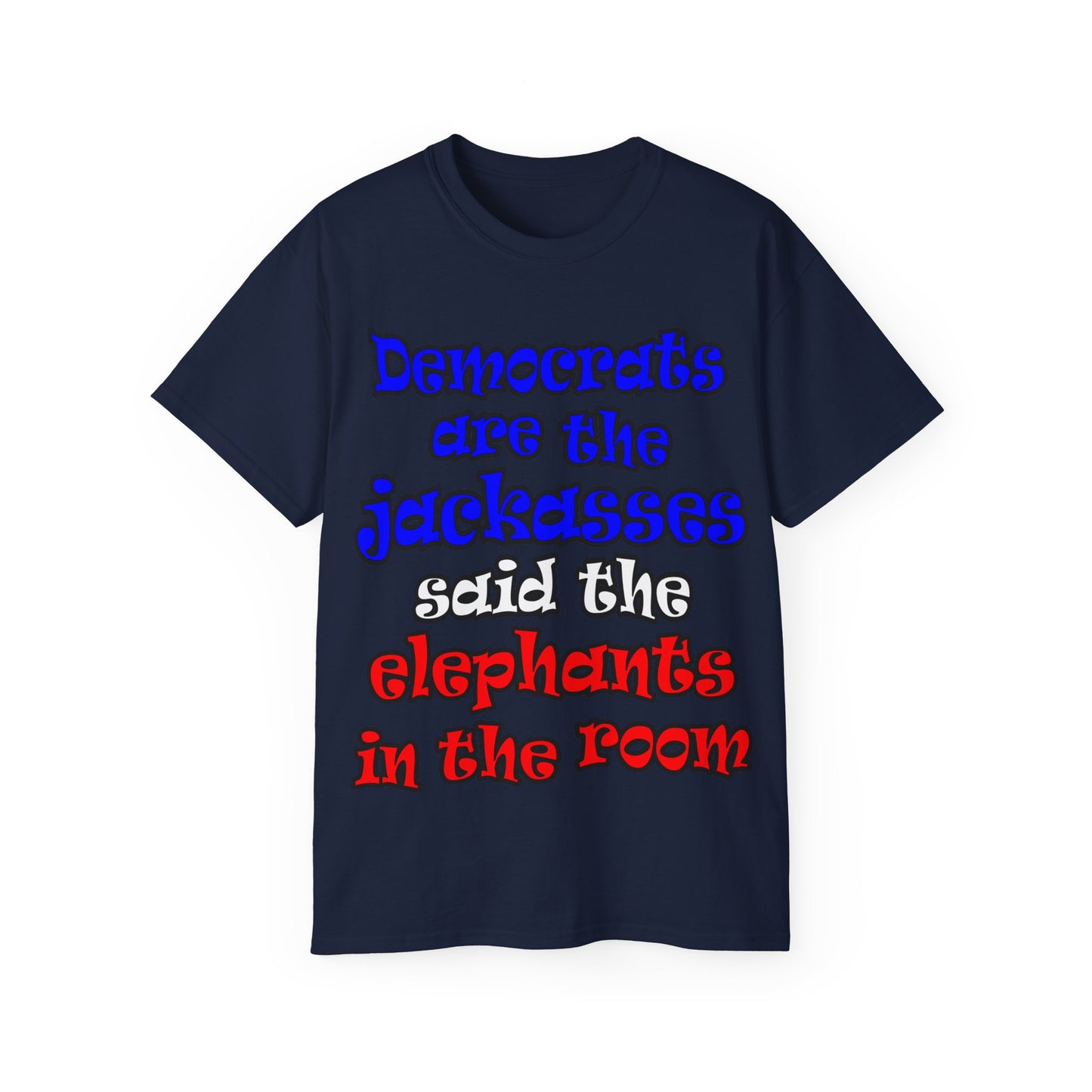 donkeys and elephants - Unisex Ultra Cotton Tee