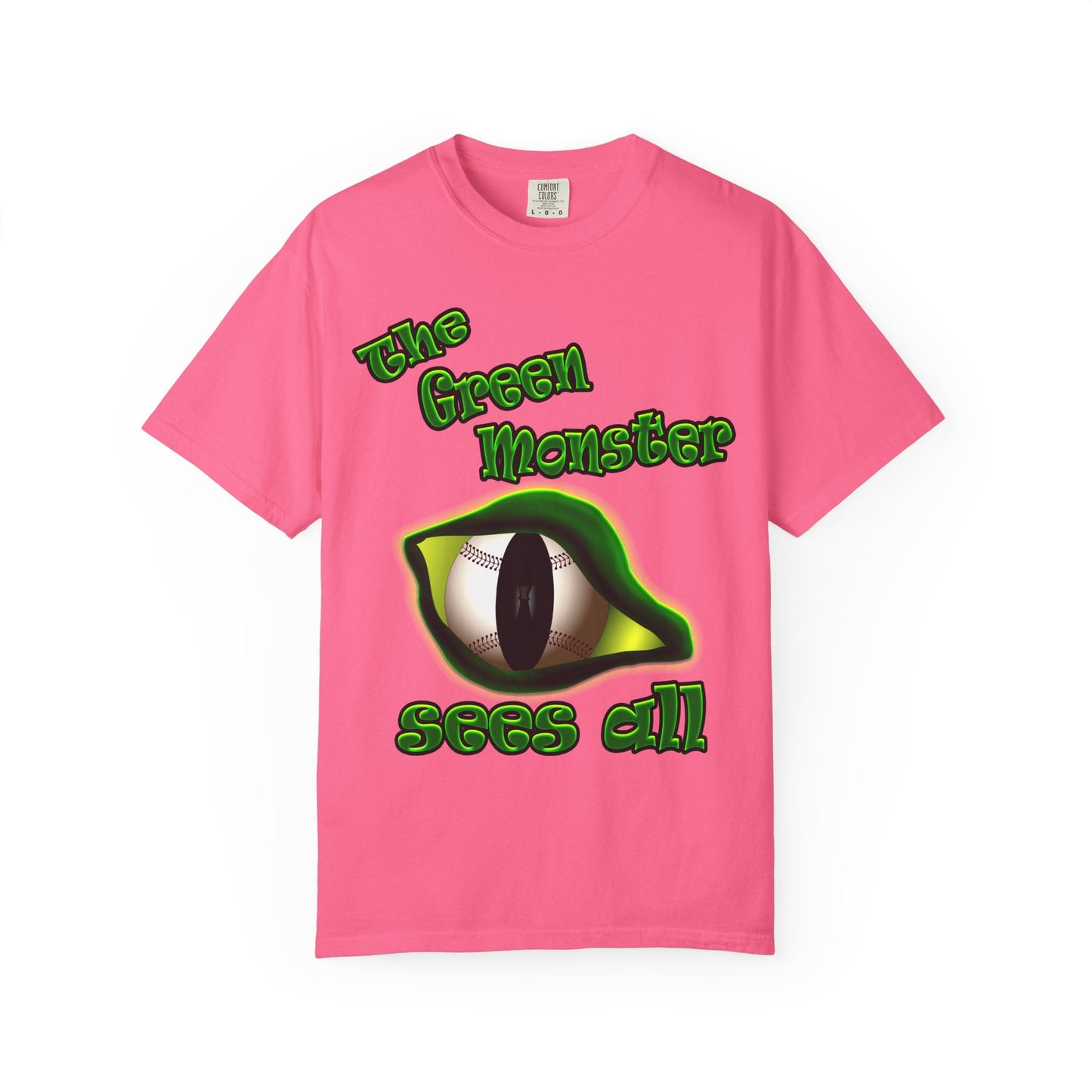 green monster - Unisex Garment-Dyed T-shirt