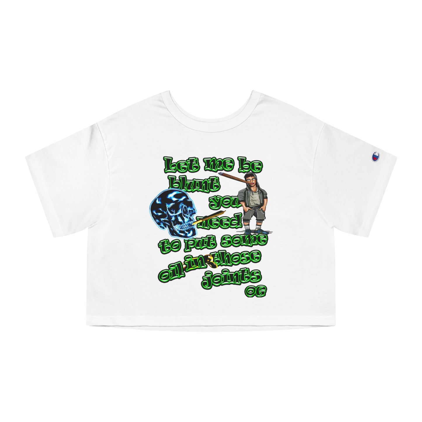og - Champion Women's Heritage Cropped T-Shirt