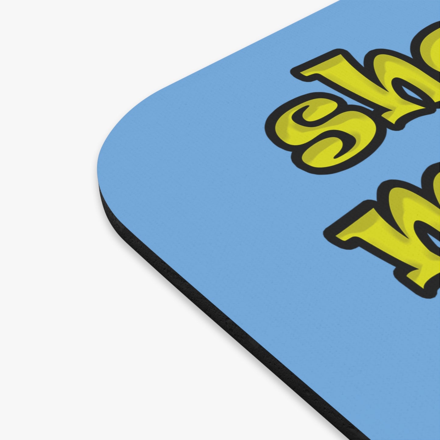 shoot the moon again - Mouse Pad (Rectangle) (light blue)