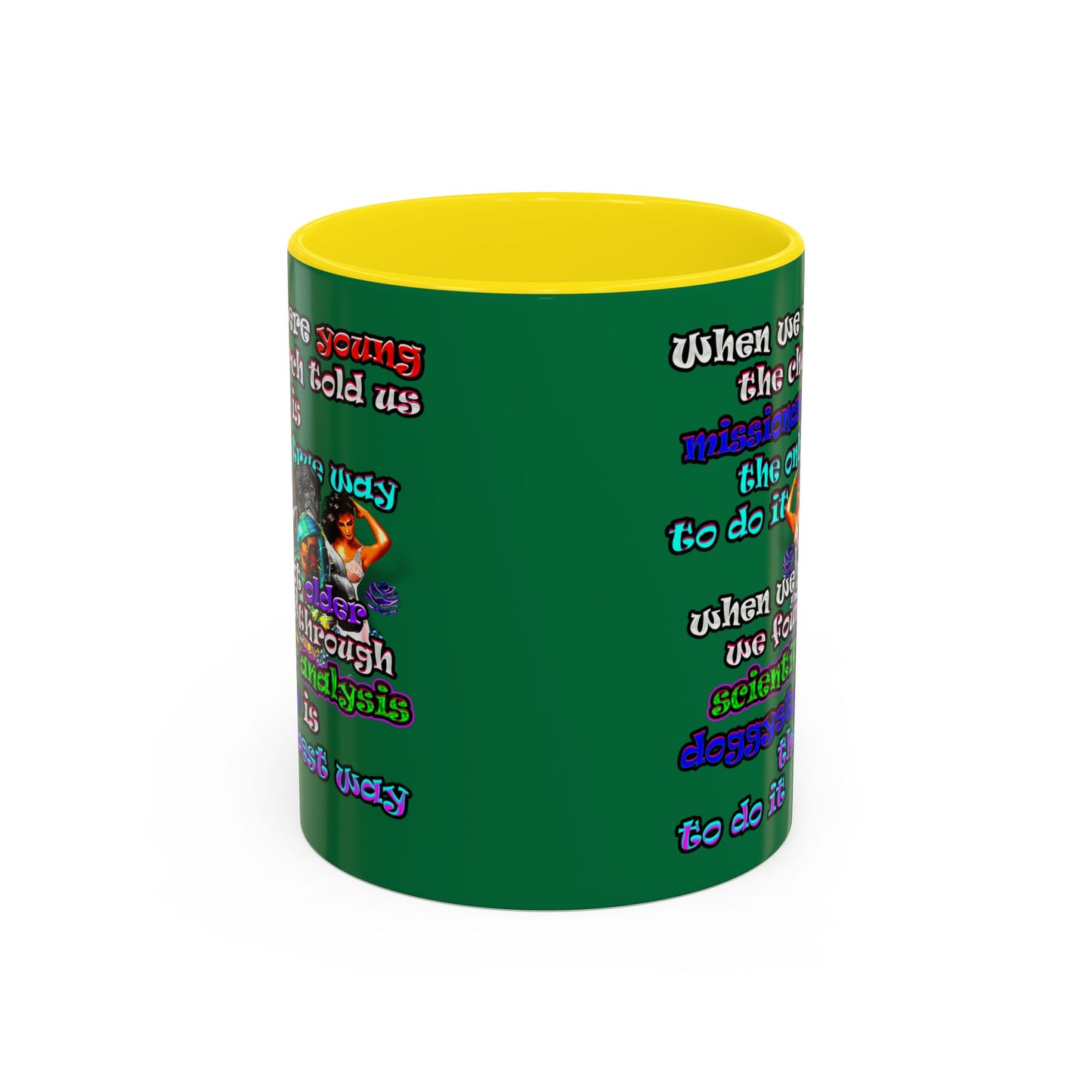 doggystyle - Accent Mug (dark green)