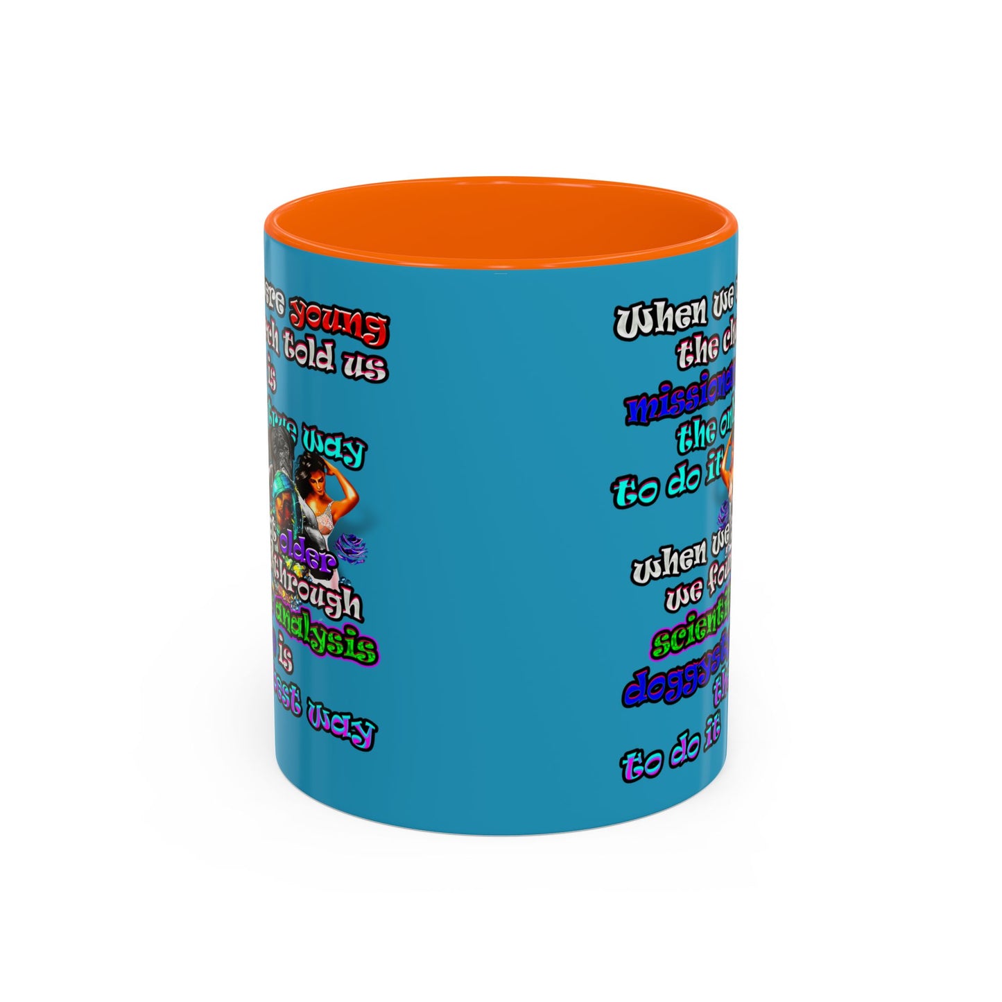 doggystyle - Accent Mug (turquoise)