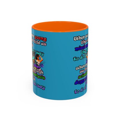 doggystyle - Accent Mug (turquoise)