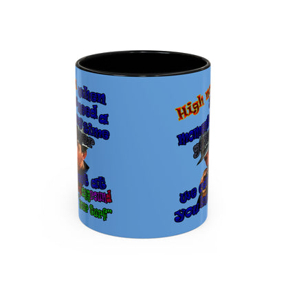 high noon - Accent Mug (light blue)