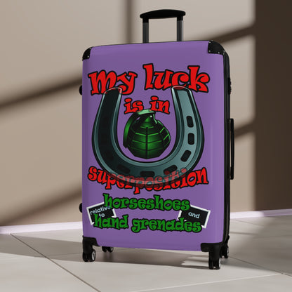 my luck - Suitcase (light purple)