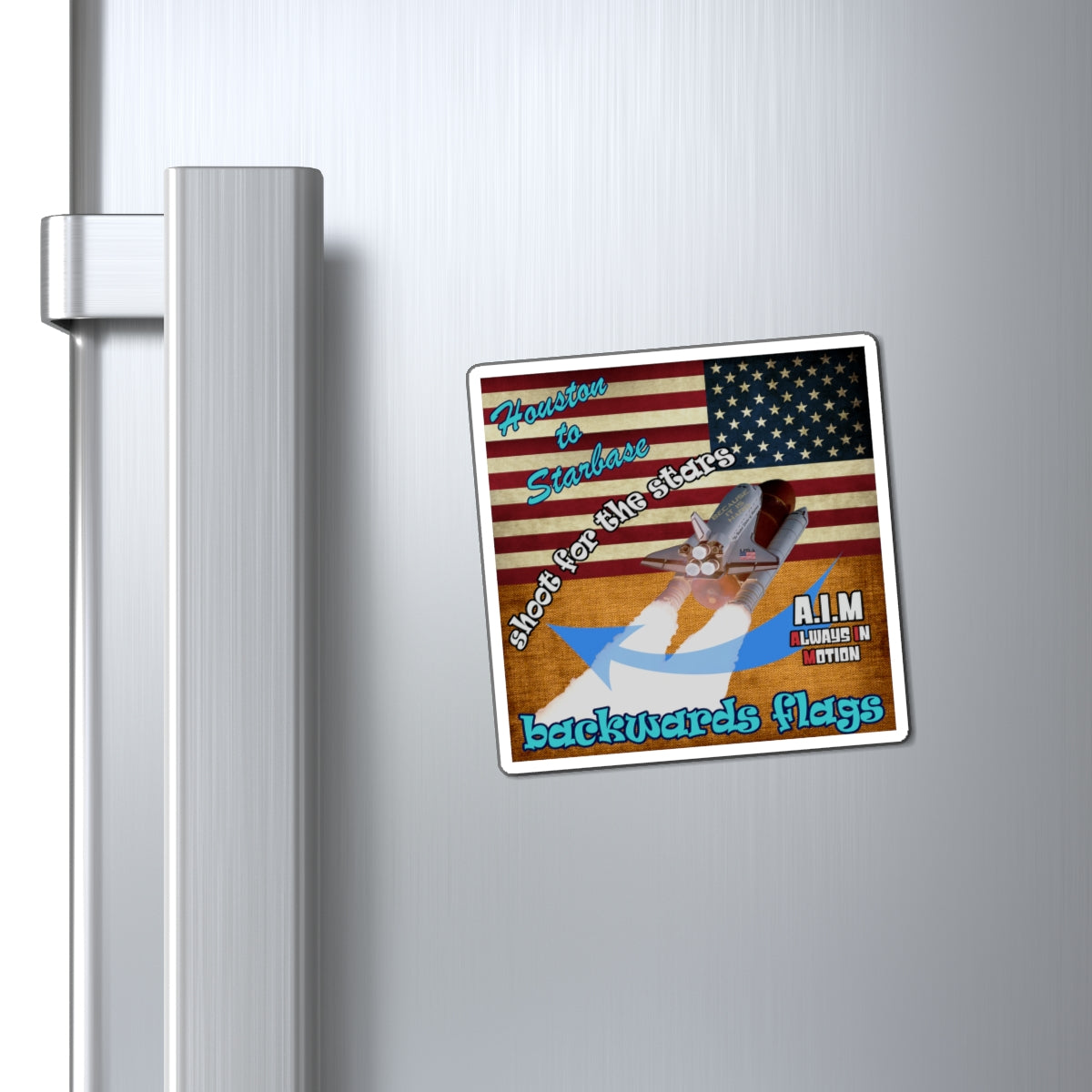 shoot for the stars - Magnets - (brown papyrus)