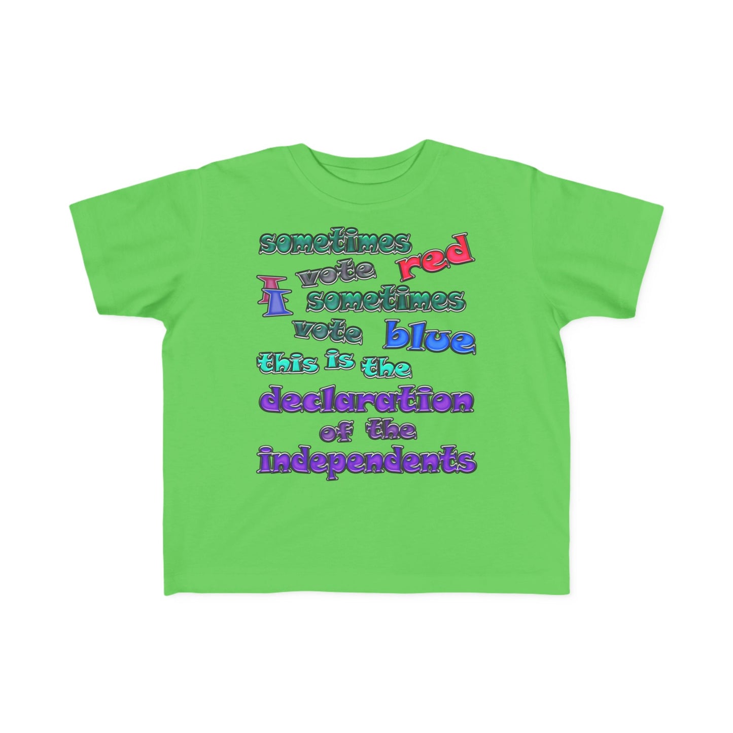 irrelevant - Toddler's Fine Jersey Tee