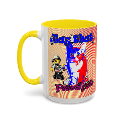 tag that - Accent Mug (yellow-orange wave)