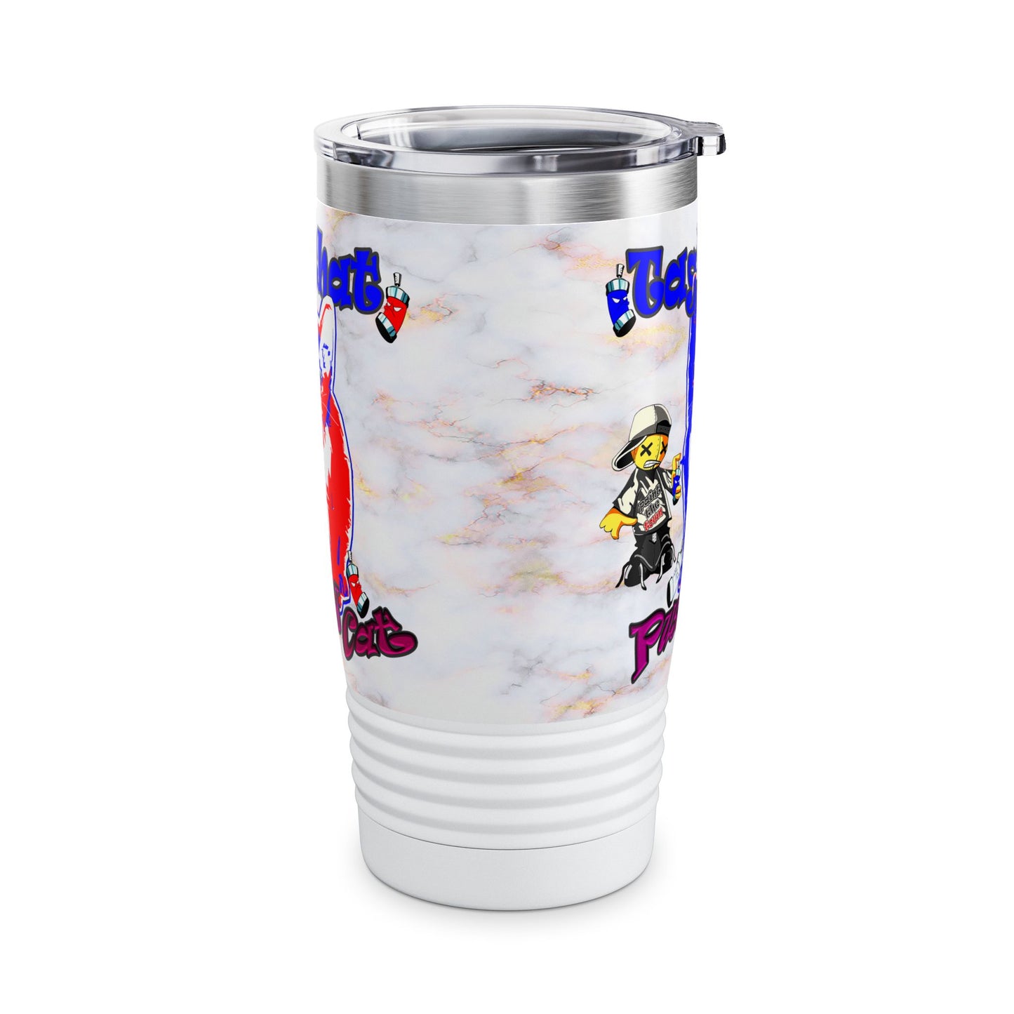 tag that - Ringneck Tumbler, 20oz (white marble)