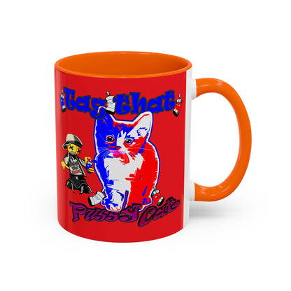 tag that - Accent Mug (red)