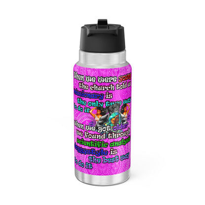 doggystyle - Gator Tumbler, 32oz  (pink swirl)