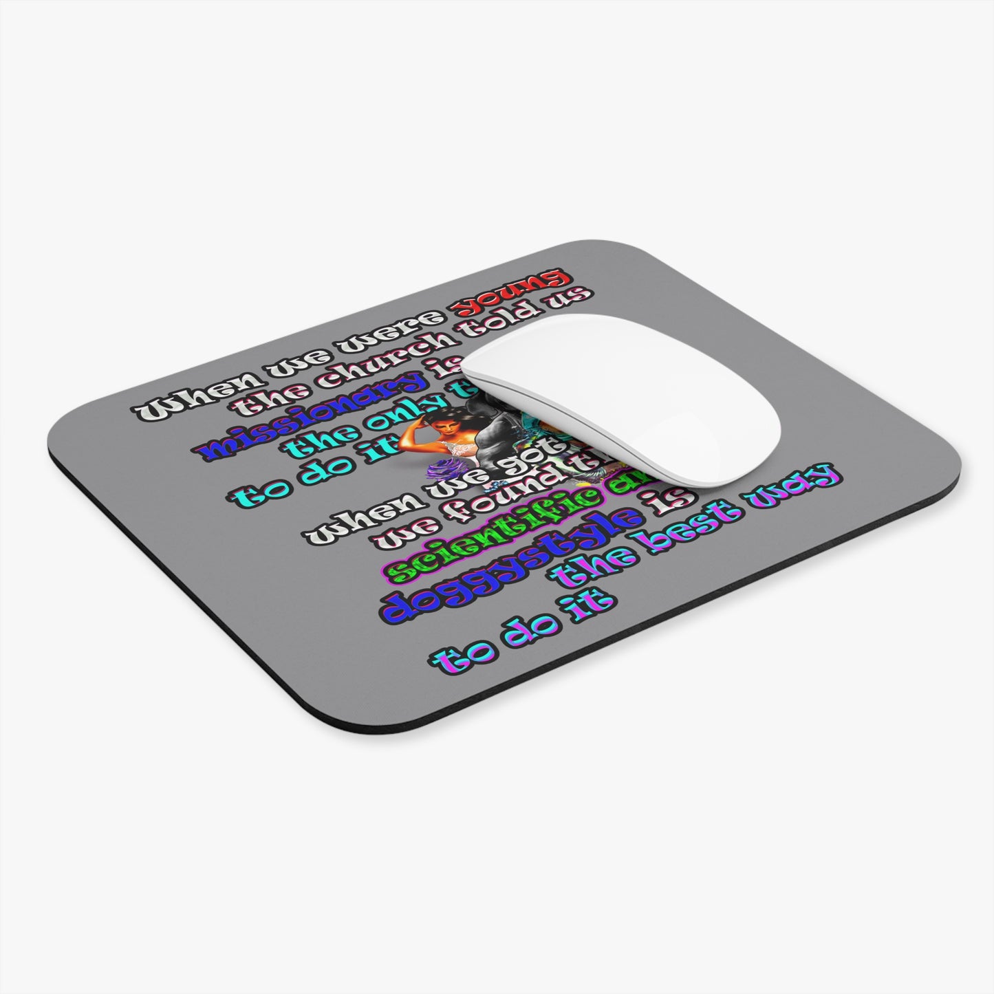 doggystyle - Mouse Pad (Rectangle) (grey)