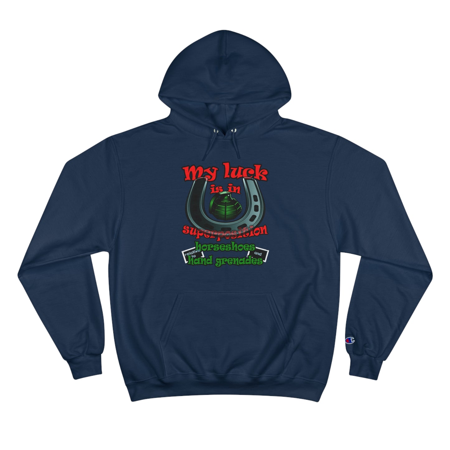 my luck - Champion Hoodie