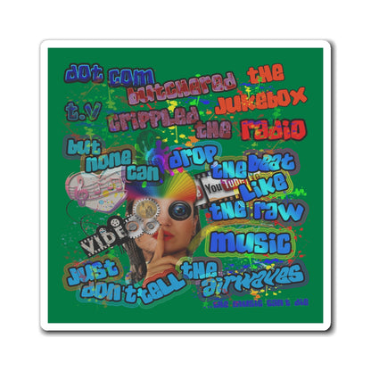 drop the beat - Magnets - (dark green)