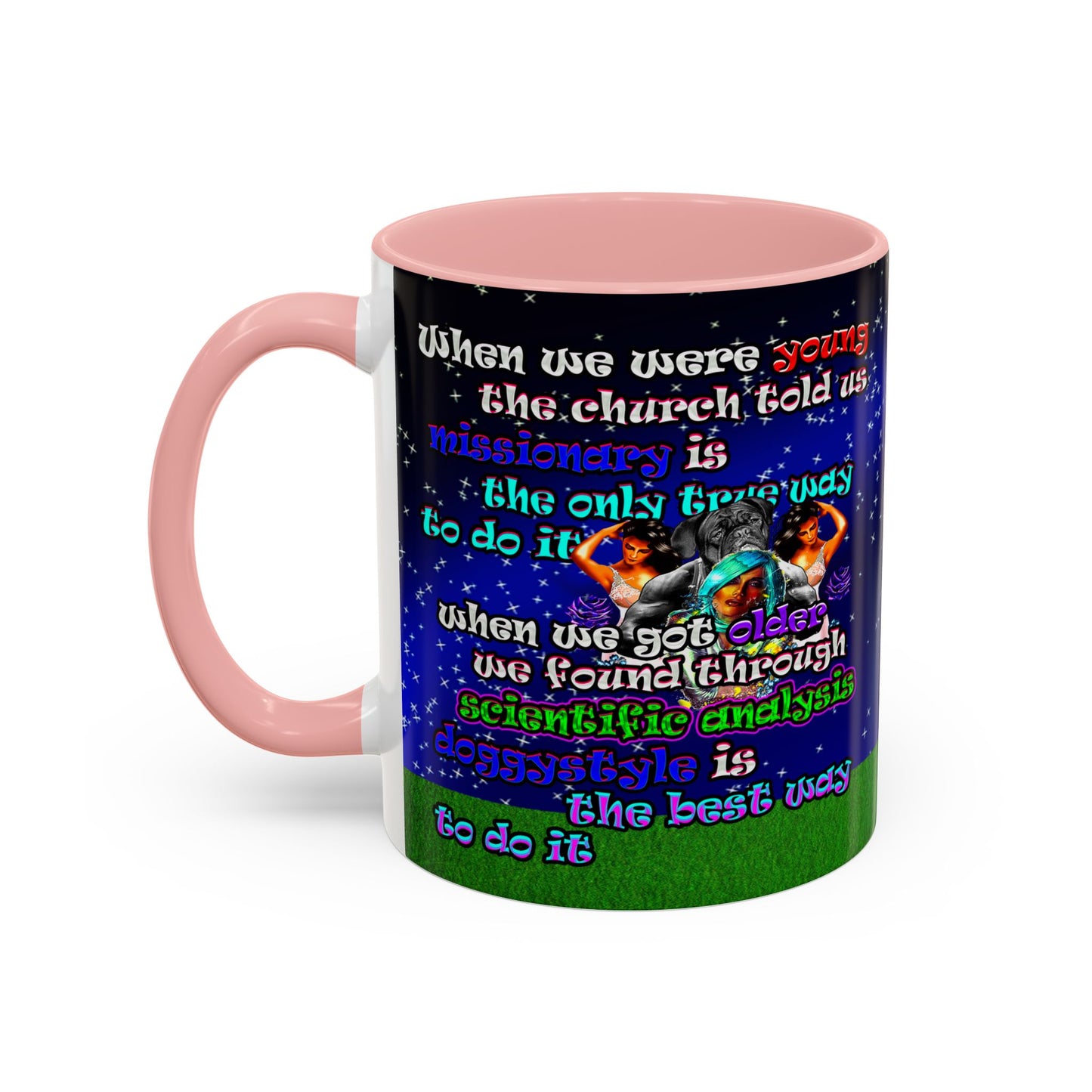 doggystyle - Accent Mug ('snoops' background)