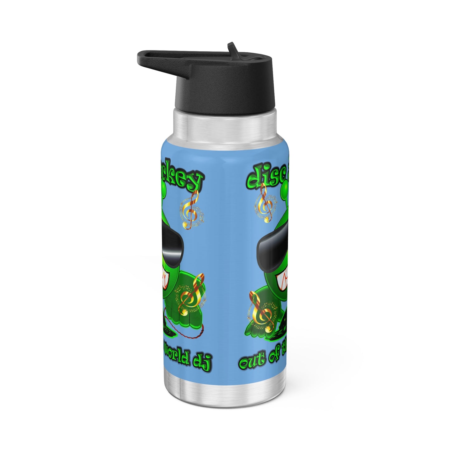 disc jockey - Gator Tumbler, 32oz (light blue)