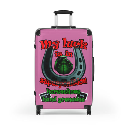 my luck - Suitcase (light pink)