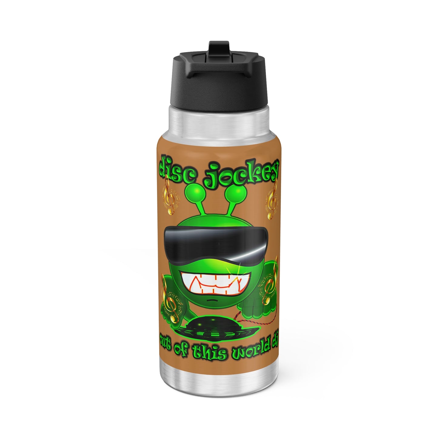 disc jockey - Gator Tumbler, 32oz (light brown)
