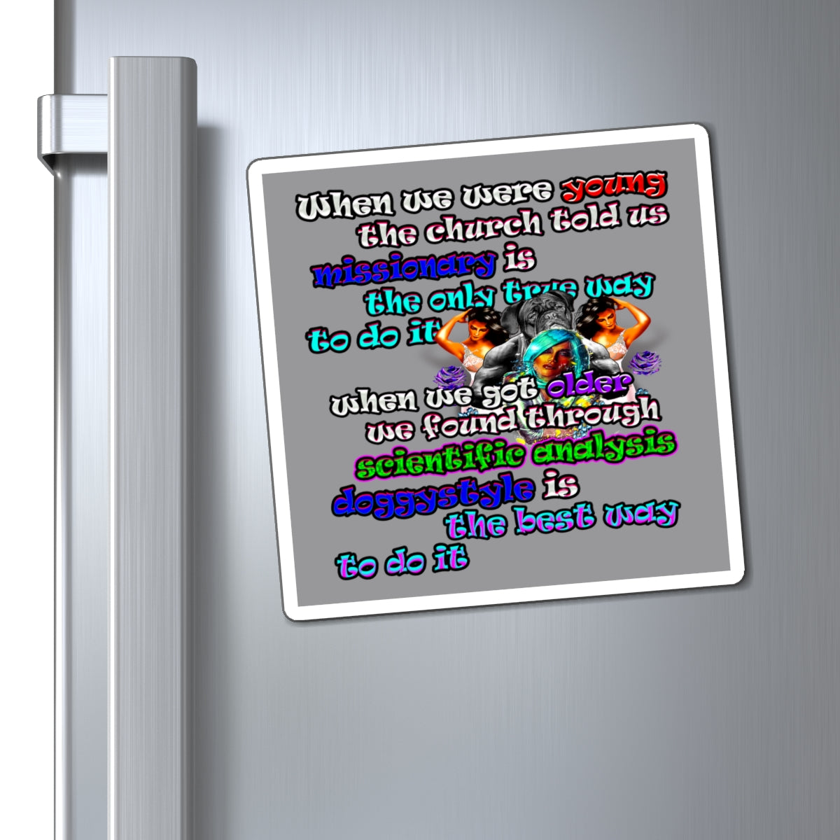 doggystyle - Magnets - (grey)