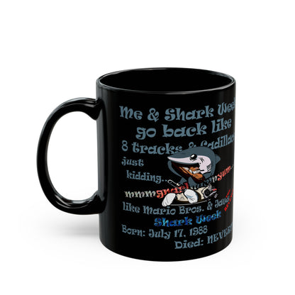 shark week - Black Mug