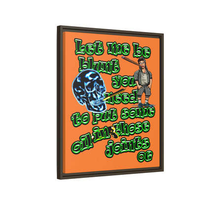 og - framed canvas art (crusta)