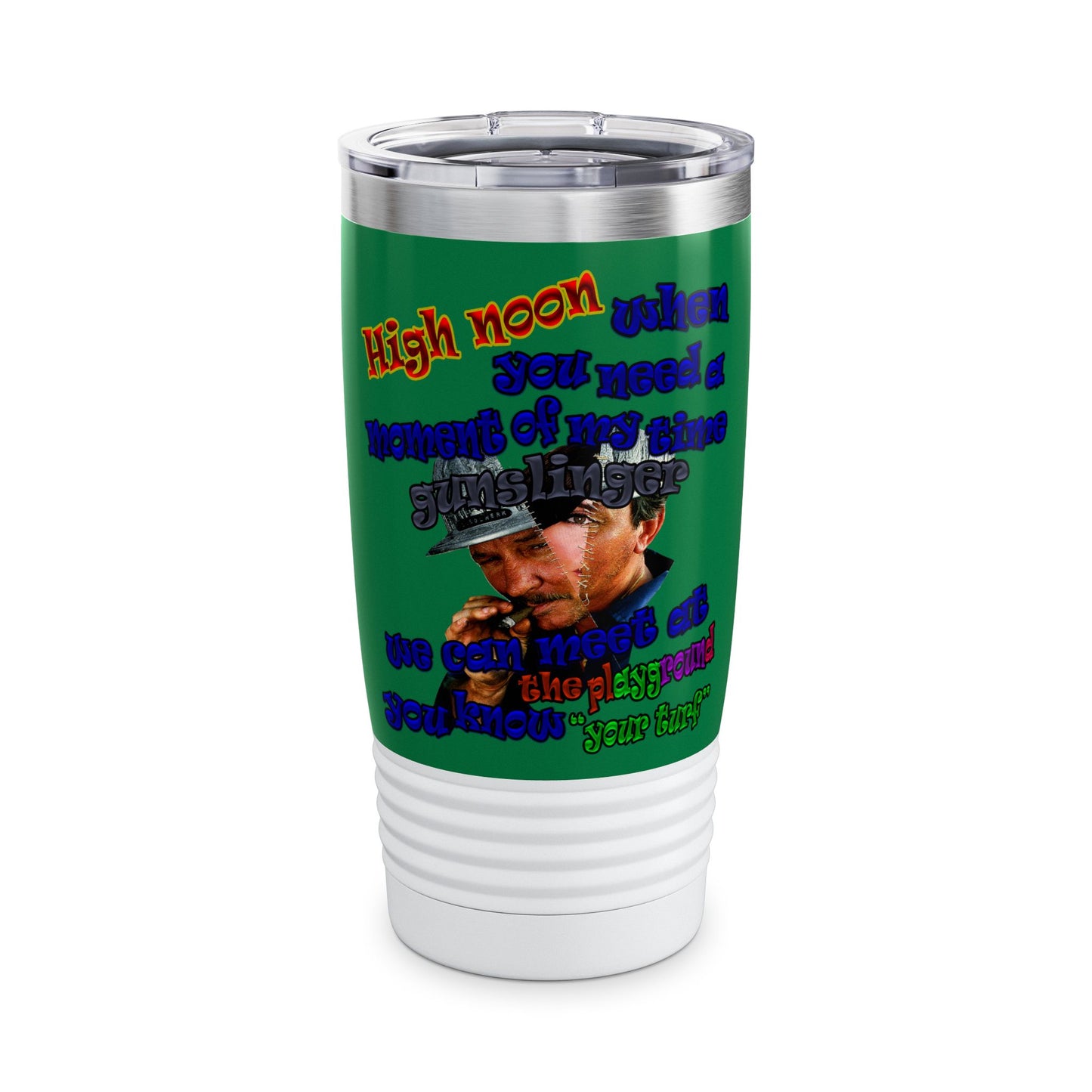 high noon - Ringneck Tumbler, 20oz (dark green)