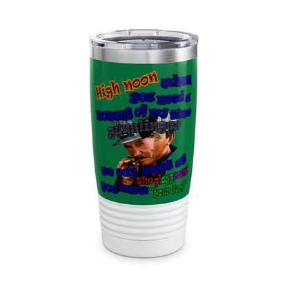 high noon - Ringneck Tumbler, 20oz (dark green)
