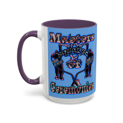 em cee squared - Accent Mug (light blue)