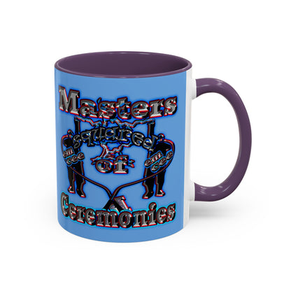 em cee squared - Accent Mug (light blue)