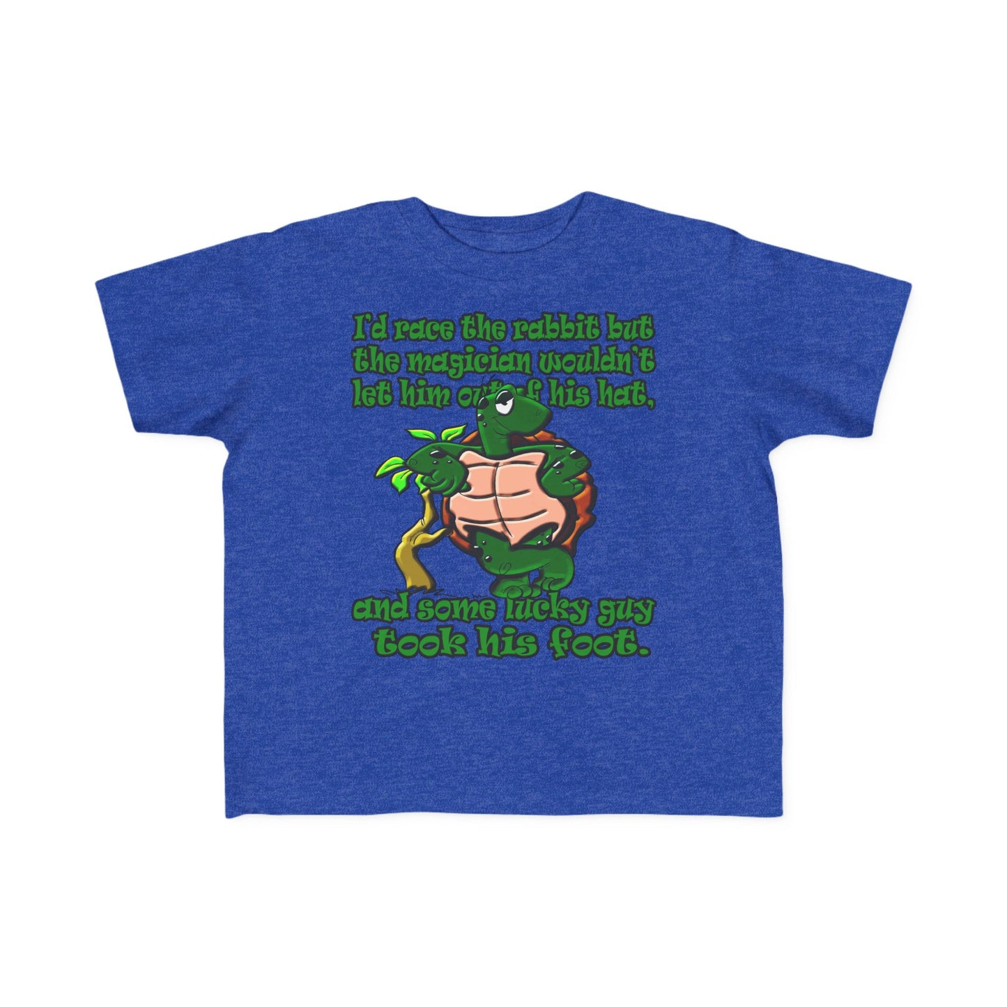 turtle race - Toddler's Fine Jersey Tee