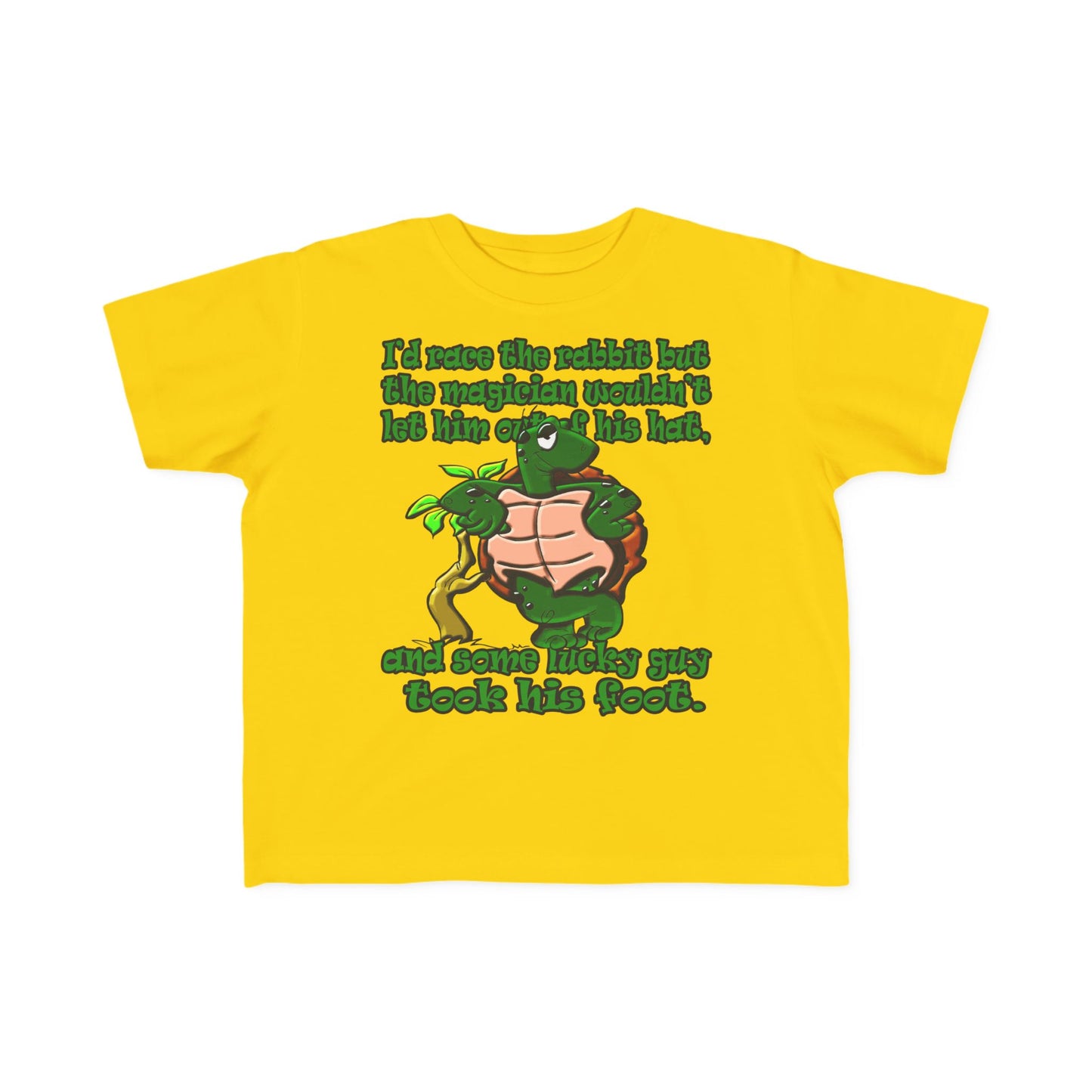 turtle race - Toddler's Fine Jersey Tee