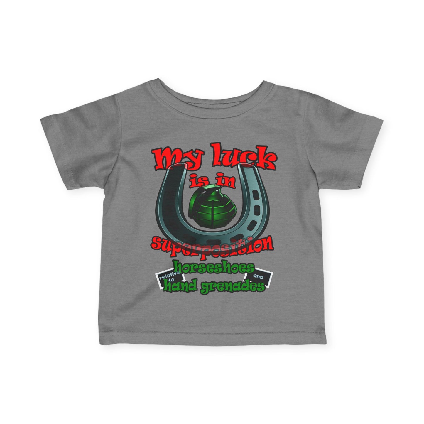 my luck - Infant Fine Jersey Tee