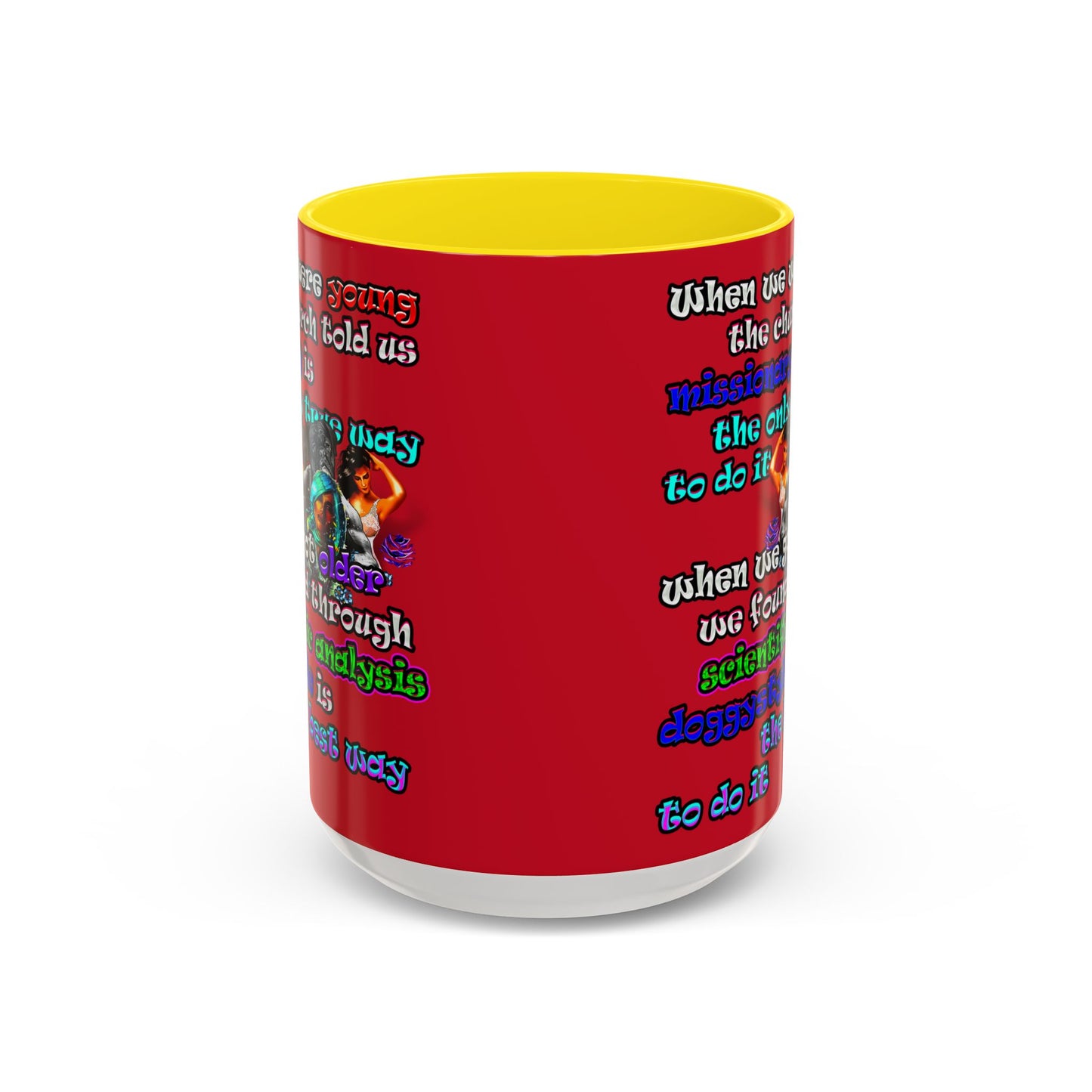 doggystyle - Accent Mug (dark red)