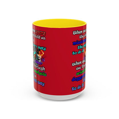 doggystyle - Accent Mug (dark red)