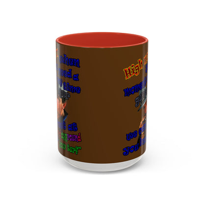 high noon - Accent Mug (brown)