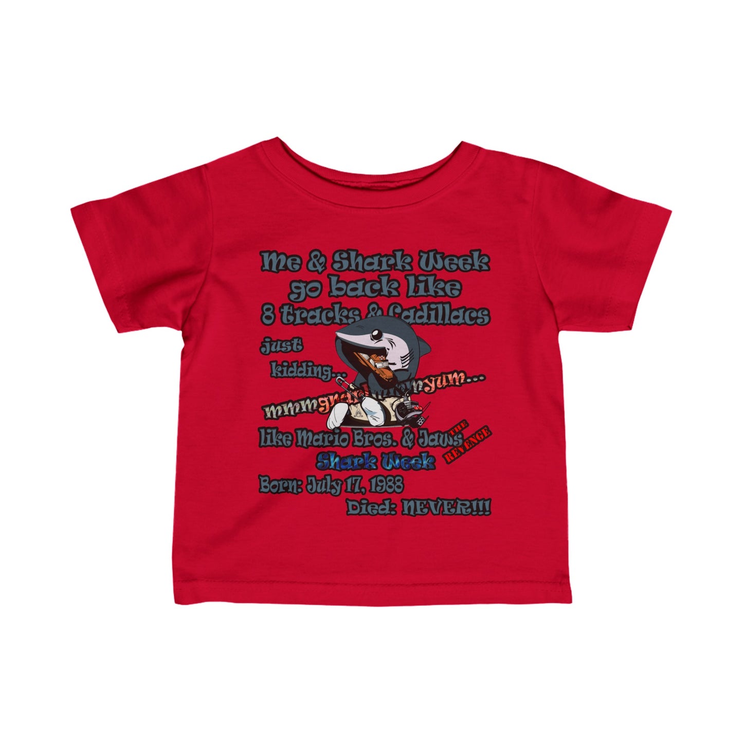 shark week - Infant Fine Jersey Tee