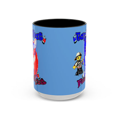 tag that - Accent Mug (light blue)