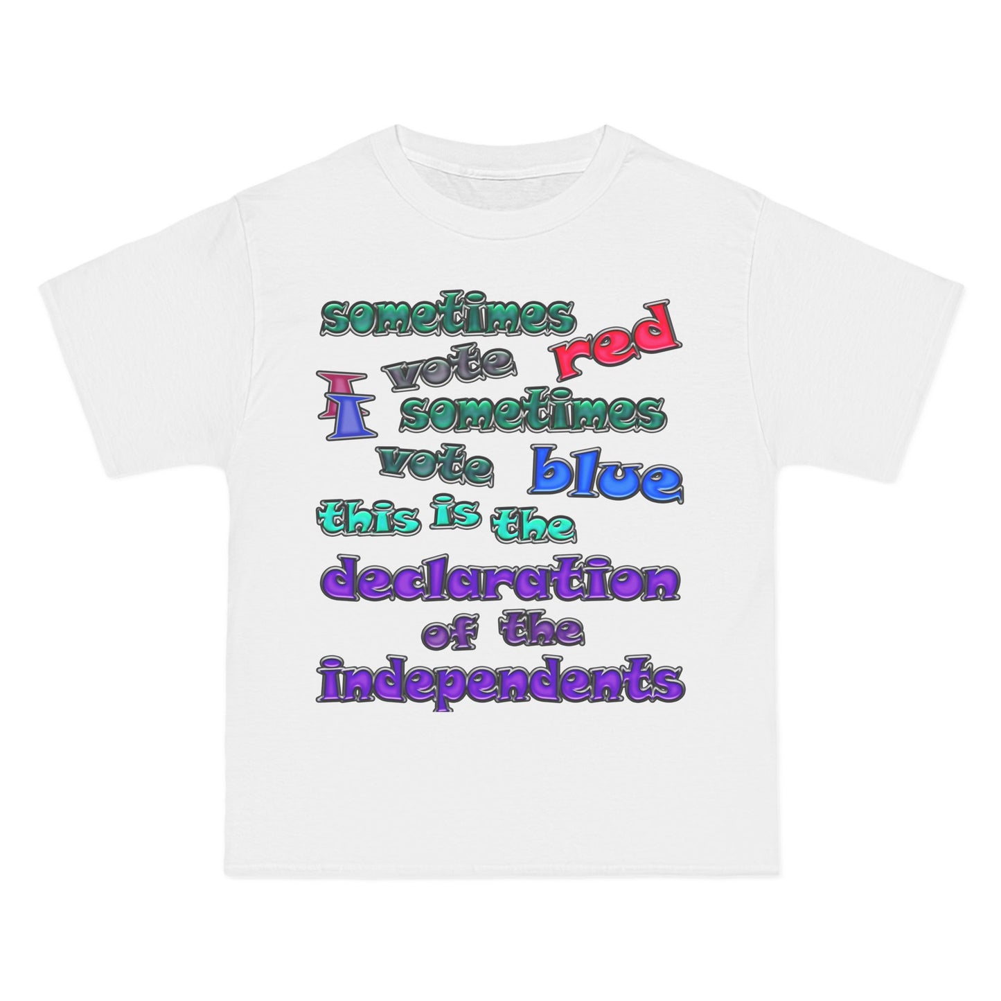 declaration of the independents - Beefy-T®  Short-Sleeve T-Shirt