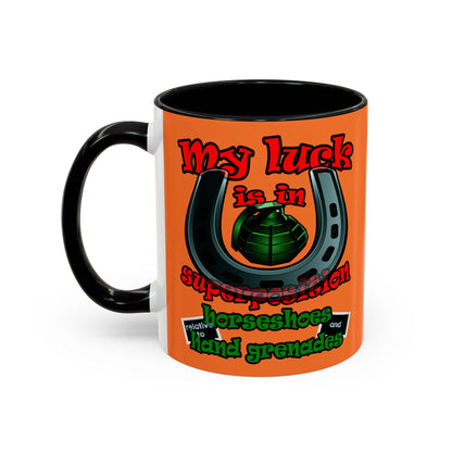 my luck - Accent Mug (crusta)