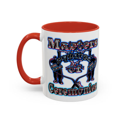 em cee squared - Accent Mug (white)