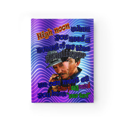 high noon - journal-blank (purple wave)