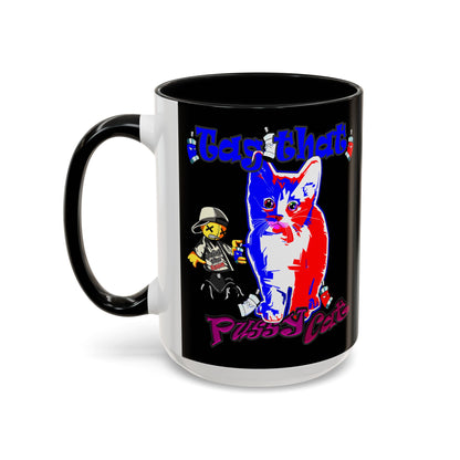 tag that - Accent Mug (black)