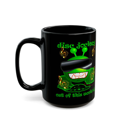 disc jockey - Black Mug (black)