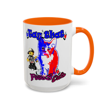 tag that - Accent Mug (white)