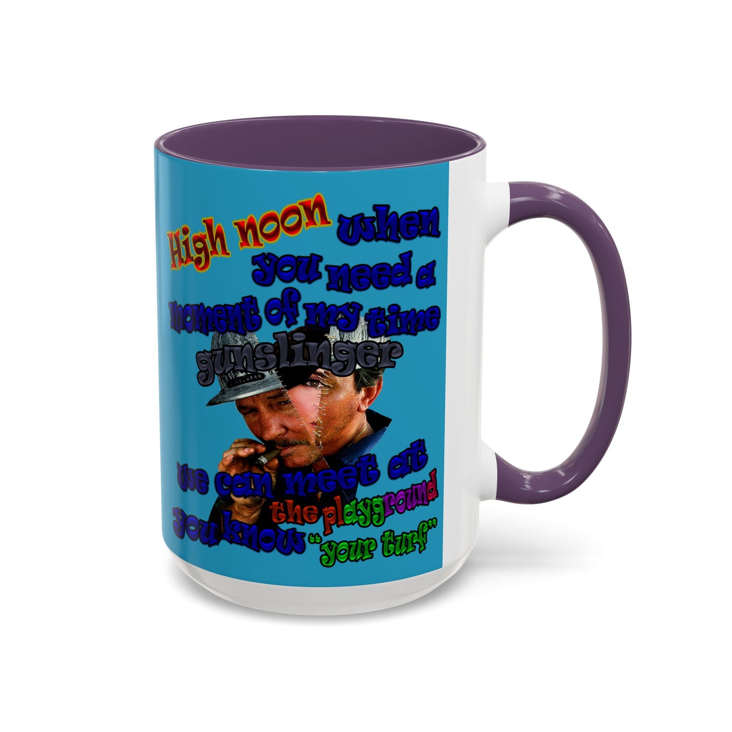 high noon - Accent Mug (turquoise)