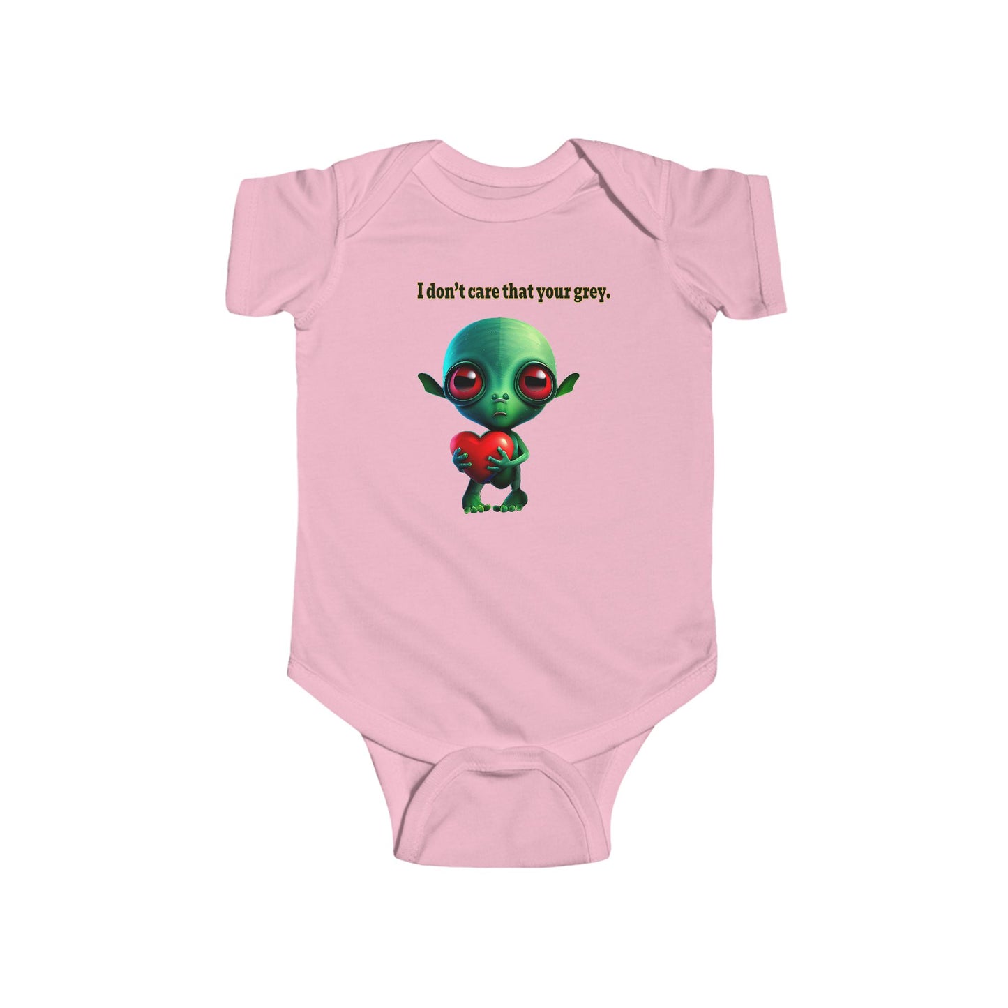 I don't care that your grey - Infant Fine Jersey Bodysuit