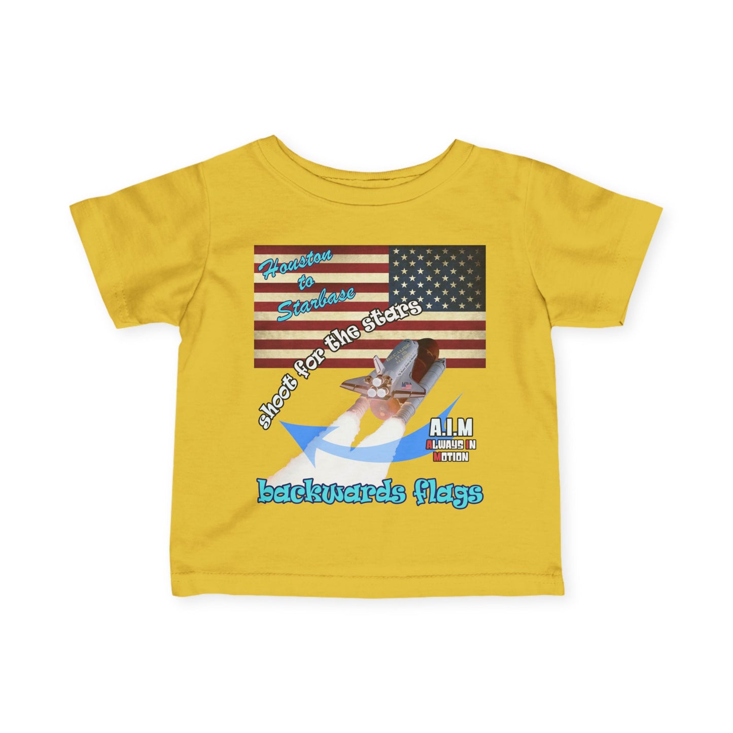shoot for the stars - Infant Fine Jersey Tee
